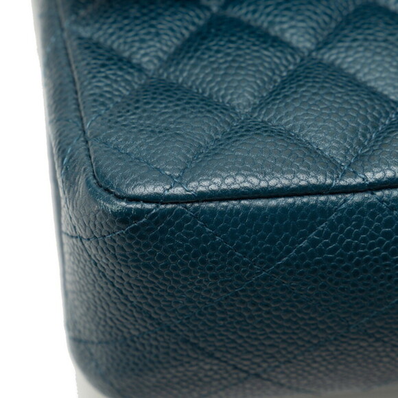 Authentic Chanel Medium Classic Caviar Double Flap Bag - Picture 6 of 12